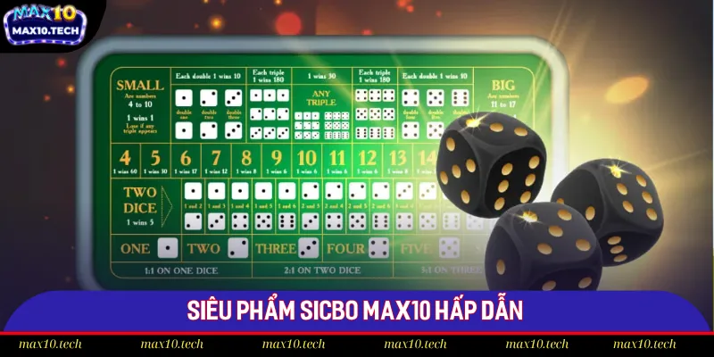Siêu phẩm Sicbo Max10 cực hấp dẫn